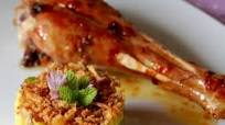 Receta de Pavo barbacoa con miel y mostaza y trigo tierno Receta de Pavo barbacoa con miel y mostaza y trigo tierno