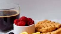 Cold brew coffee waffles from pancake mix Cold brew coffee waffles from pancake mix