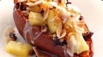 Vegan Twice-Baked Sweet Potatoes with Pineapple and Coconut Vegan Twice-Baked Sweet Potatoes with Pineapple and Coconut