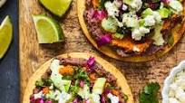 Sweet Potato Refried Bean Tostadas Sweet Potato Refried Bean Tostadas