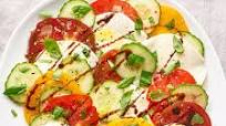 Recipe: Cucumber Caprese Salad Recipe: Cucumber Caprese Salad