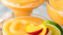 Skinny Peach Frozen Margarita Skinny Peach Frozen Margarita