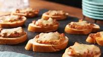 Cheesy Bruschetta Bites Cheesy Bruschetta Bites