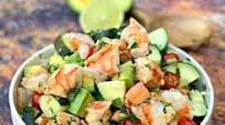 Easy Cold Shrimp and Avocado Salad Easy Cold Shrimp and Avocado Salad