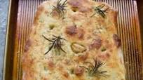 Sourdough Focaccia with Rosemary and Garlic Sourdough Focaccia with Rosemary and Garlic