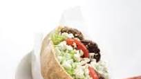 Greek-Style Beef Pita Sandwiches with Tzatziki Sauce Greek-Style Beef Pita Sandwiches with Tzatziki Sauce