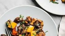 Whole30 Steak Bites with Sweet Potatoes and Peppers Whole30 Steak Bites with Sweet Potatoes and Peppers