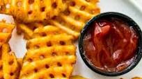 Frozen Waffle Fries in an Air Fryer Frozen Waffle Fries in an Air Fryer