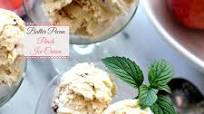 Butter Pecan Peach Ice Cream Butter Pecan Peach Ice Cream