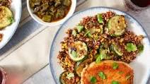 Spicy Green Chile Pork Chops with Summer Squash, Corn, & Quinoa Spicy Green Chile Pork Chops with Summer Squash, Corn, & Quinoa