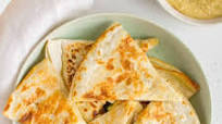 Chicken and Hummus Quesadilla Chicken and Hummus Quesadilla