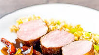 Sweet and Sour Roast Pork Tenderloin With Egg Fried Rice Sweet and Sour Roast Pork Tenderloin With Egg Fried Rice