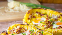 Breakfast Spaghetti Squash Breakfast Spaghetti Squash