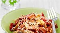 Spaghetti with Mushrooms and Hot Dogs Spaghetti with Mushrooms and Hot Dogs