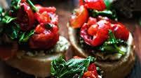 Bruschetta With Cilantro Lime Chutney Bruschetta With Cilantro Lime Chutney