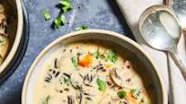 Creamy Wild Rice & Mushroom Soup Creamy Wild Rice & Mushroom Soup