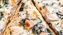 Chicken Alfredo Pizza Chicken Alfredo Pizza