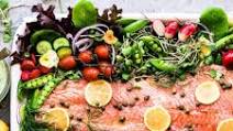 Spring Salmon Salad Platter Spring Salmon Salad Platter
