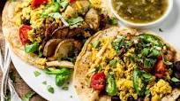Vegan Huevos Rancheros Tacos Vegan Huevos Rancheros Tacos