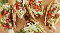 Rachael's Charred and Crunchy Beef 'n Chorizo Tacos Rachael's Charred and Crunchy Beef 'n Chorizo Tacos