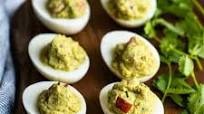 Guacamole Deviled Eggs Guacamole Deviled Eggs