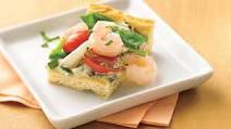 Shrimp and Veggie Appetizer Pizza Shrimp and Veggie Appetizer Pizza