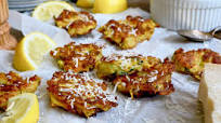 Kohlrabi and Summer Squash Fritters Kohlrabi and Summer Squash Fritters