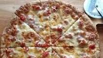 Wholesome Pizza with Whole Wheat and Flax Seed Crust Wholesome Pizza with Whole Wheat and Flax Seed Crust