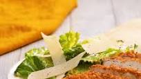 Crouton Crusted Chicken and Caesar Salad Crouton Crusted Chicken and Caesar Salad