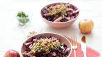 Raw Red Cabbage and Walnuts Salad Raw Red Cabbage and Walnuts Salad