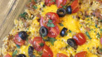 Taco Rice Bake Taco Rice Bake