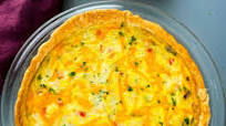Easy Shrimp and Crab Quiche Easy Shrimp and Crab Quiche