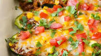 Chicken Enchilada Zucchini Boats Chicken Enchilada Zucchini Boats
