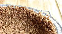 Gluten Free Cookie/Graham Cracker Alternative Pie Crust Gluten Free Cookie/Graham Cracker Alternative Pie Crust