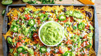 Spicy Black Bean Nachos Spicy Black Bean Nachos