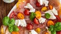 Caprese Salad with Prosciutto Caprese Salad with Prosciutto