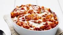 Three Cheese and Spicy Sausage Baked Pasta Three Cheese and Spicy Sausage Baked Pasta