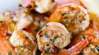 Sautéed Shrimp with Garlic, Lemon, and Herbs Sautéed Shrimp with Garlic, Lemon, and Herbs