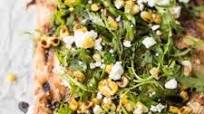 Simple Summer Flatbread with Grilled Corn + Arugula Simple Summer Flatbread with Grilled Corn + Arugula