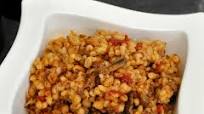 SLOW COOKER SAUSAGE AND BARLEY RISOTTO SLOW COOKER SAUSAGE AND BARLEY RISOTTO