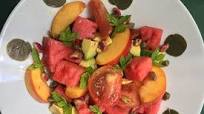 Greek Salad with Heirloom Tomatoes, Santorini Capers & more | Greek Food - Greek Cooking - Greek Recipes by Diane Kochilas Greek Salad with Heirloom Tomatoes, Santorini Capers & more | Greek Food - Greek Cooking - Greek Recipes by Diane Kochilas