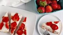 No-Bake Fresh Strawberry Cheesecake No-Bake Fresh Strawberry Cheesecake