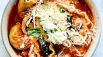 Vegetarian Crockpot Lasagna Soup Vegetarian Crockpot Lasagna Soup