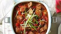 Korean pork and red pepper stew Korean pork and red pepper stew