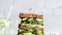 Easy Guacamole Sandwich Easy Guacamole Sandwich