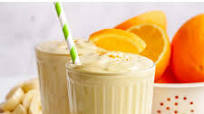 Orange Banana Smoothie (paleo, vegan option) Orange Banana Smoothie (paleo, vegan option)