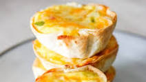Mini Egg and Cheese Tortilla Cups Mini Egg and Cheese Tortilla Cups