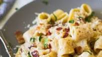 One Pot Bacon Alfredo One Pot Bacon Alfredo