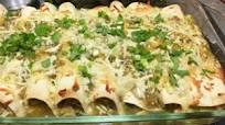 WW Turkey, Spinach Goat Cheese Enchiladas WW Turkey, Spinach Goat Cheese Enchiladas