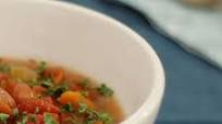 Italian Slow Cooker Cranberry Bean Soup with Greens Italian Slow Cooker Cranberry Bean Soup with Greens